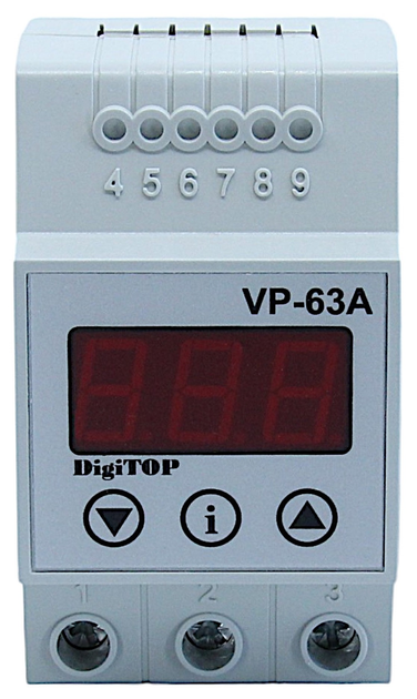 Реле напруги DigiTOP VP-63A - зображення 1