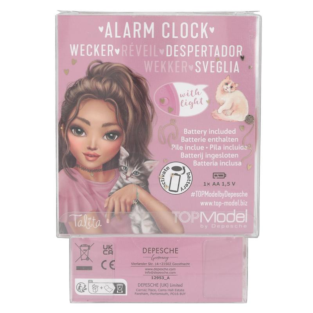 Budzik TOP Model Alarmclock Kitty (4010070676582) - obraz 5