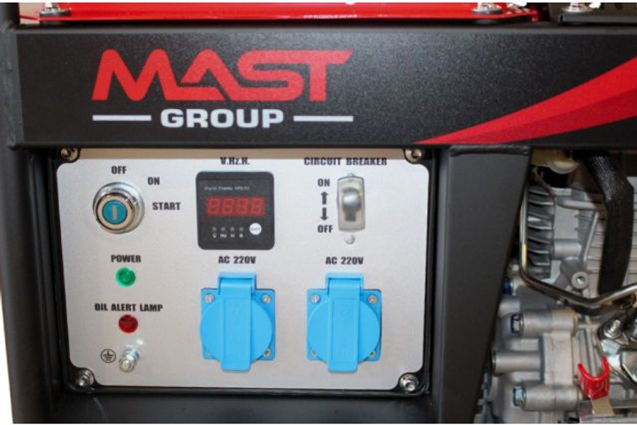 Дизельний генератор MAST GROUP YH4000AE - изображение 2