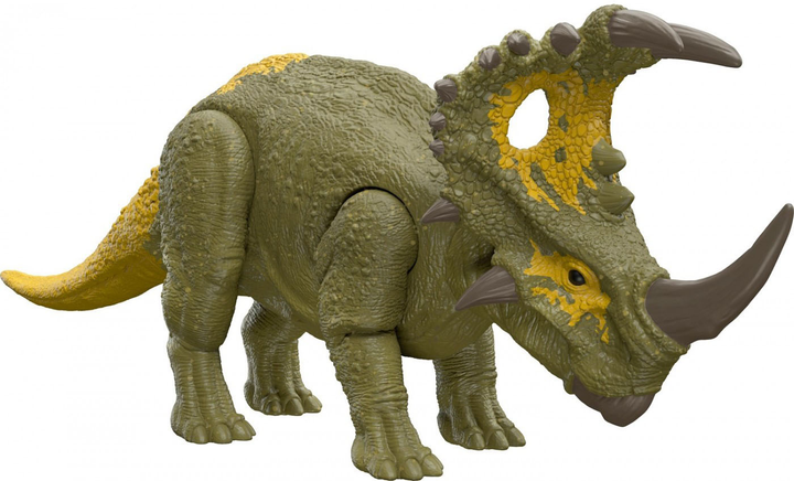 Figurka Mattel Jurassic World Roar Strikers Sinoceratops 19 cm (0194735034017) - obraz 1