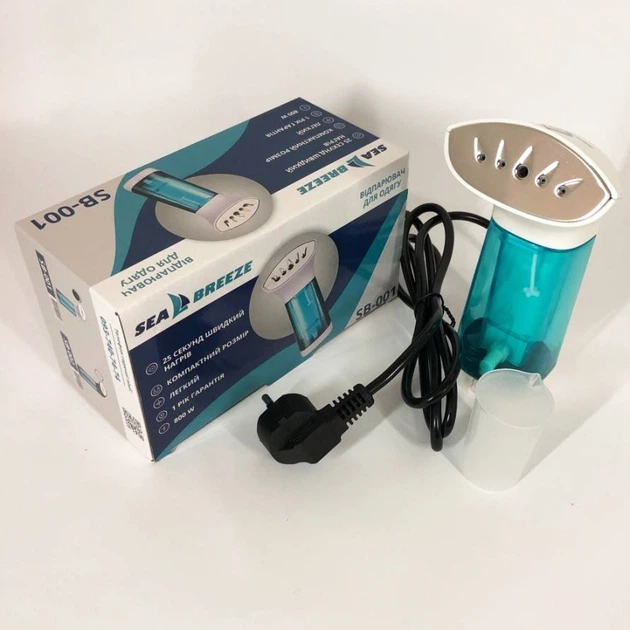 Отпариватель портативный SeaBreeze SB-001 white вертикальный 800 W - изображение 9