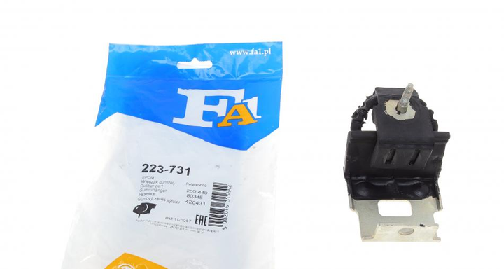 Кріплення вихлопної системи Fischer Automotive One (FA1) 223-731 Renault Laguna 8200017025, 8200237503 - зображення 1