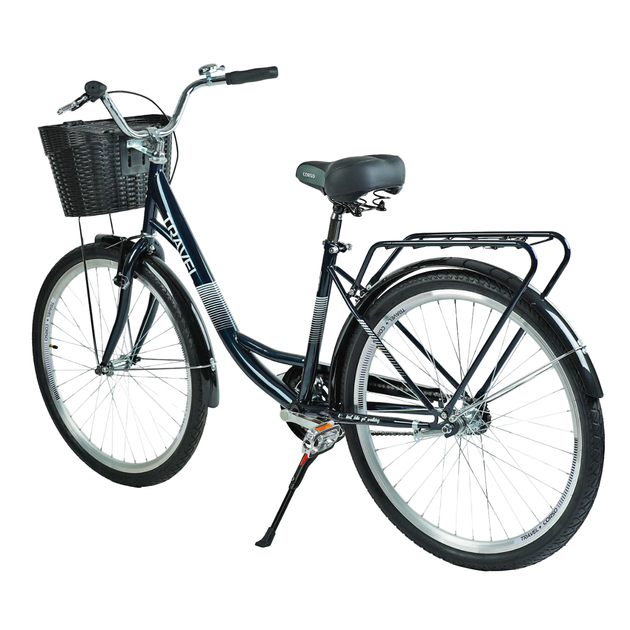 Велосипед городской Corso Travel 26" рама 16.5" синий TR-2470 - Фото 2 Велосипед городской Corso Travel 26" рама 16.5" синий TR-2470 - изображение 2