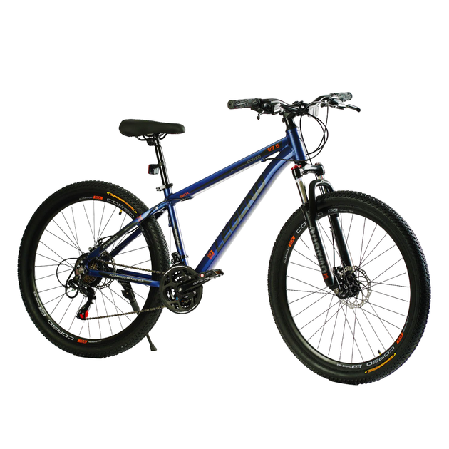 Велосипед спортивный Corso Legend 27,5" алюминиевая рама 15,5" синий LG-27506 - изображение 3