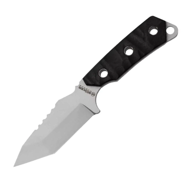 Нож с фиксированным клинком Boker Magnum Survival Neckup Чорний - изображение 1