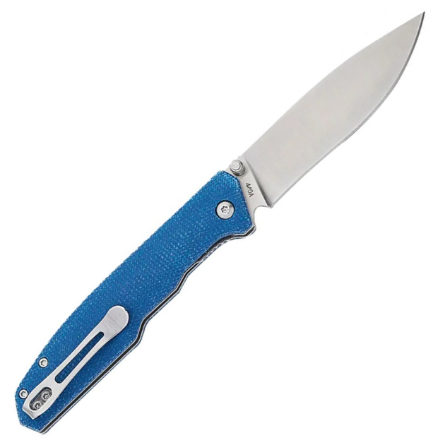 Ніж складаний Boker Magnum Deep Blue Canvas Синій - зображення 2