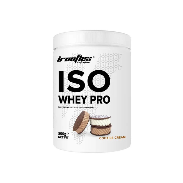 Протеин Iso Whey Pro, 500 грамм Печенье крем IronFlex (fit0013363 ...