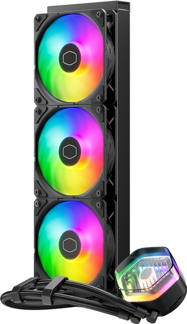 Система жидкостного охлаждения Cooler Master MASTERLIQUID 360 ATMOS (MLX-D36M-A25PZ-R1) - изображение 2