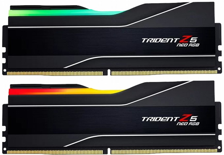 Оперативна пам'ять G.Skill DDR5-6000 32768 MB PC5-48000 (Kit of 2x16384) Trident Z5 Neo RGB Black (F5-6000J3238F16GX2-TZ5NR) - зображення 1