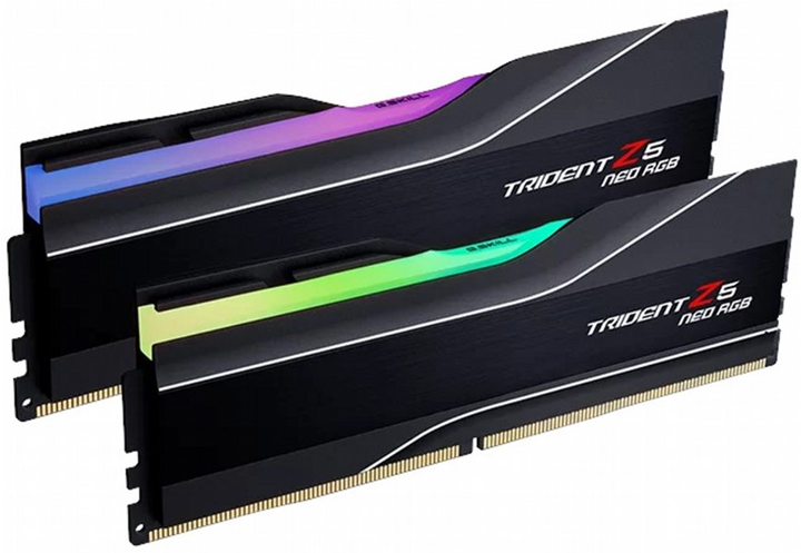 Оперативна пам'ять G.Skill DDR5-6000 32768 MB PC5-48000 (Kit of 2x16384) Trident Z5 Neo RGB Black (F5-6000J3238F16GX2-TZ5NR) - зображення 2