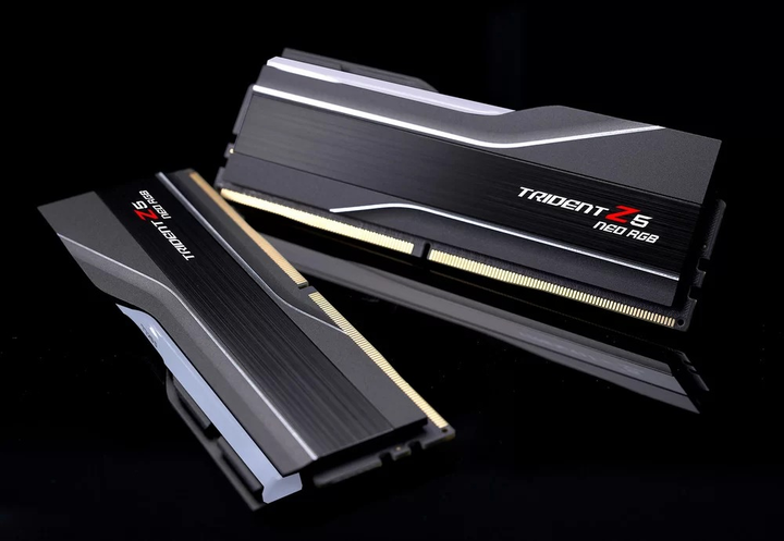 Pamięć G.Skill DDR5-6000 32768 MB PC5-48000 (Kit of 2x16384) Trident Z5 Neo RGB Black (F5-6000J3238F16GX2-TZ5NR) - obraz 4