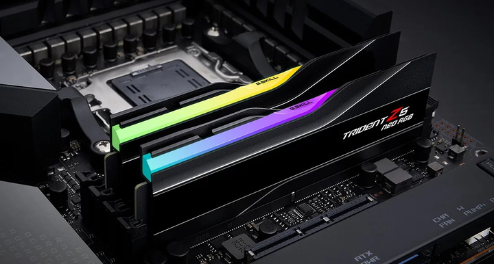 Pamięć G.Skill DDR5-6000 32768 MB PC5-48000 (Kit of 2x16384) Trident Z5 Neo RGB Black (F5-6000J3238F16GX2-TZ5NR) - obraz 6