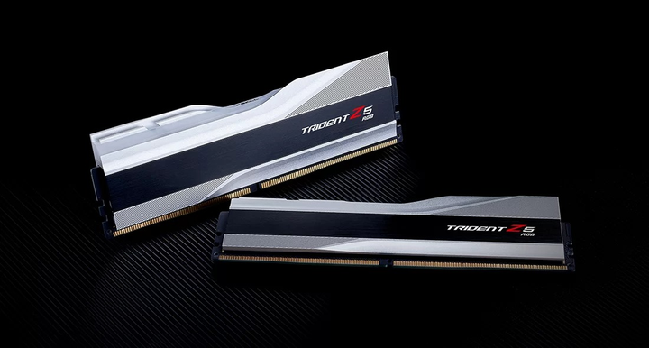Оперативна пам'ять G.Skill DDR5-6400 32768 MB PC5-51200 (Kit of 2x16384) Trident Z5 RGB Silver (F5-6400J3239G16GX2-TZ5RS) - зображення 8