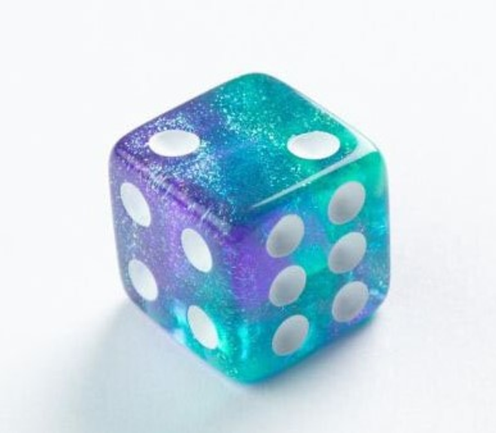 Набір кубиків Gamegenic Galaxy Серія Нептун 12 мм 36 шт (4251715405253) - зображення 3