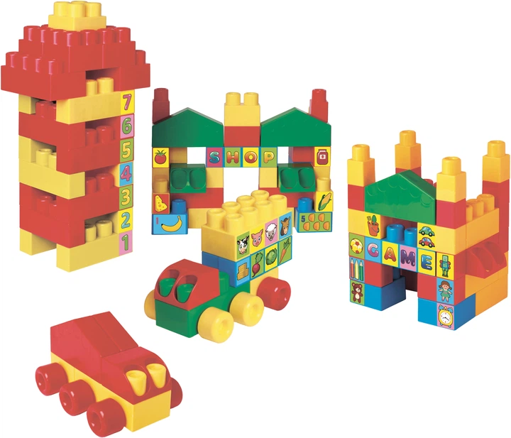 Klocki Wader Big Blocks 100 elementów (5900694415935) - obraz 2
