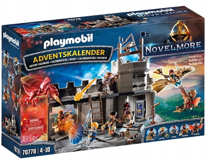 Конструктор Playmobil Novelmore Адвент-календар Майстерня Даріо (4008789707789) - зображення 1