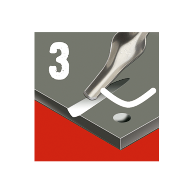 Різці для ліногравюри ESSDEE №3 1 шт L12/3 - зображення 2