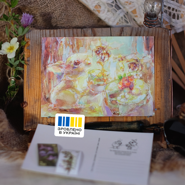 Комплект листівок JaneB Весна в кролячій норі - Фото 4 Комплект листівок JaneB Весна в кролячій норі - изображение 4
