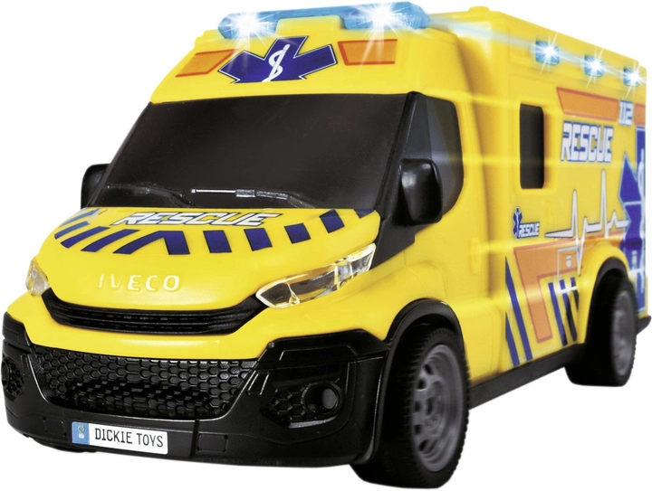 Auto Dickie Toys Ambulans 18 cm (203713014) - obraz 1