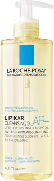 Олія для ванни та душу La Roche-Posay Lipikar АР+ проти подразнень 400 мл (3337875656764) - зображення 1