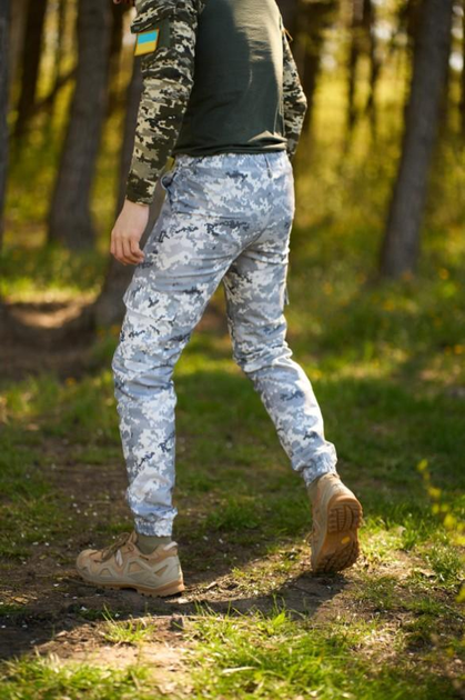 Мужские штаны демисезонные Terra Intruder 0166 XL Пиксель светло-серый ( IN - 0166/03 D ) - изображение 2