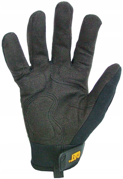 Rękawice ochronne CAT wytrzymały spandex M czarne (4895171749799) - obraz 2