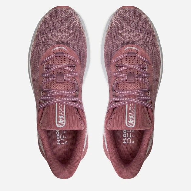 Женские кроссовки для бега Under Armour Hovr Turbulence 2 3026525-600 38.5 (7.5US) 24.5 см Розовые (196883945498) - изображение 5
