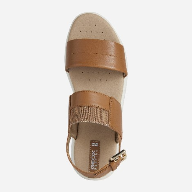Sandały damskie skórzane Geox D25NNB00043-C5006 41 26.7 cm Camel (8050036473097) - obraz 4