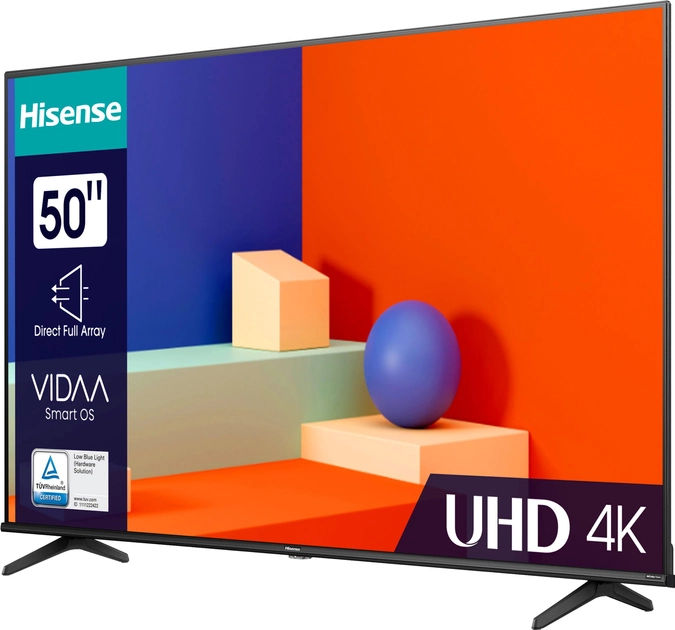 Телевізор HISENSE 50A6K Smart TV - изображение 3