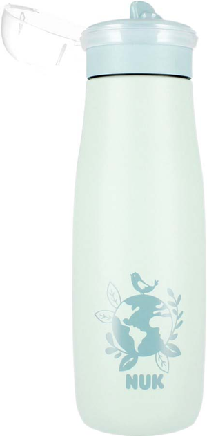 Kubek ze słomką Nuk Mini-Me Flip Globus 500 ml (4008600434580) - obraz 3