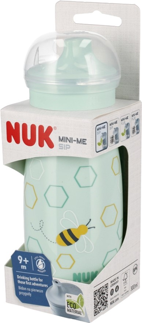 Kubek niekapek Nuk Mini-Me Sip Turkusowy 300 ml (4008600442646) - obraz 2