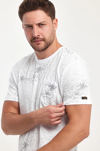Футболка с принтом Trend Collection 120 Белый (BEYAZ) 2XL - изображение 3