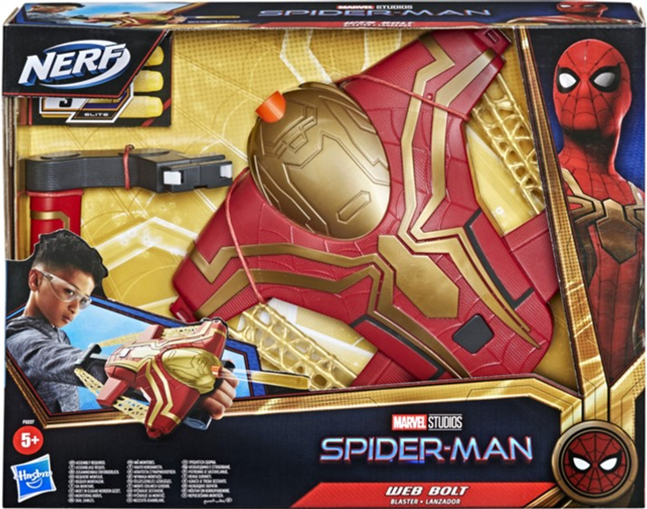 Blaster Hasbro Nerf Marvel Spider-Man Web Bolt (5010993814923) - obraz 1