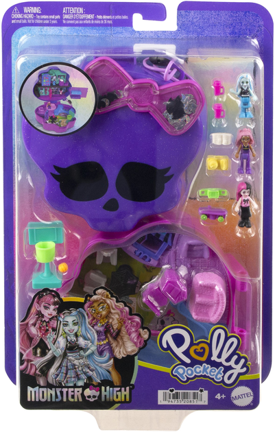 Ігровий набір Mattel Polly Pocket Monster High (HVV58) - зображення 1