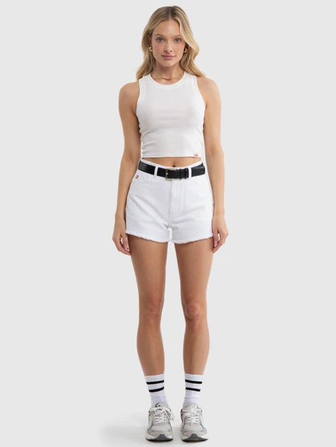 Spodenki damskie jeansowe Big Star Authentic Girl W30 Białe (5900714718411) - obraz 4