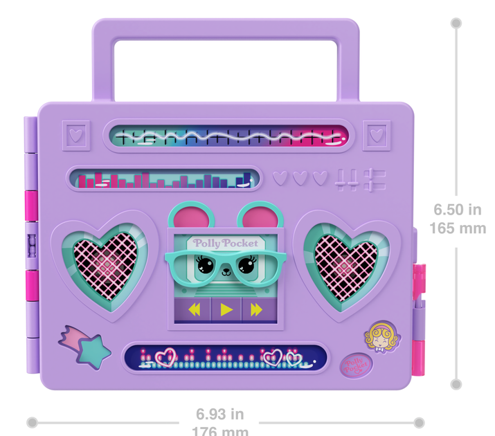 Ігровий набір Mattel Polly Pocket Вечіркова мода (HRD65) - зображення 3