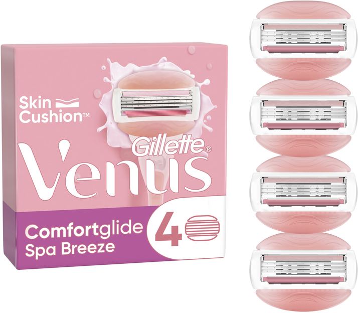 Сменные картриджи для бритья (Лезвия) женские Venus Comfortglide Spa ...