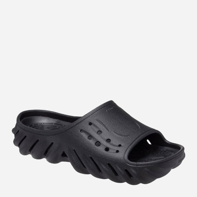 Чоловічі шльопанці для пляжу Crocs Echo Slide 208170-001 41-42 Чорні (196265311828) - зображення 2