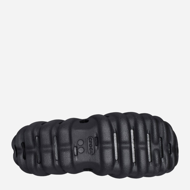 Чоловічі шльопанці для пляжу Crocs Echo Slide 208170-001 41-42 Чорні (196265311828) - зображення 7