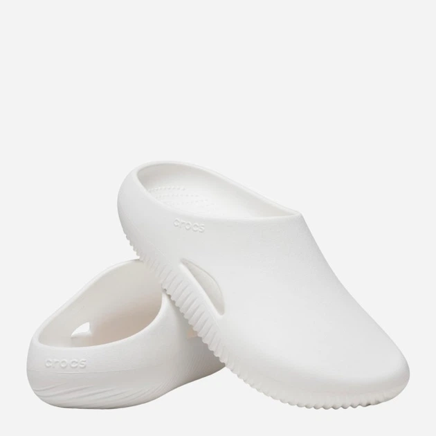 Жіночі сабо Crocs Mellow Clog 208493-WHI 39-40 Білі (196265402007) - зображення 4