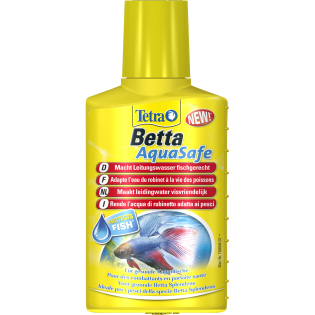 Кондиціонер Tetra Betta Aqua Safe для підготовки водопровідної води в придатну для півників 100 мл на 100 л - Фото 1 Кондиціонер Tetra Betta Aqua Safe для підготовки водопровідної води в придатну для півників 100 мл на 100 л - изображение 1
