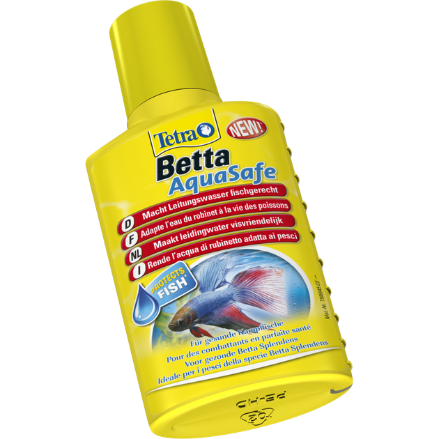 Кондиціонер Tetra Betta Aqua Safe для підготовки водопровідної води в придатну для півників 100 мл на 100 л - Фото 2 Кондиціонер Tetra Betta Aqua Safe для підготовки водопровідної води в придатну для півників 100 мл на 100 л - изображение 2