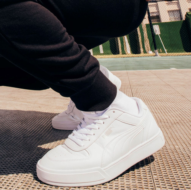 Чоловічі кеди низькі Puma Caven 380810-01 46 Білі (4063698526111) - зображення 7