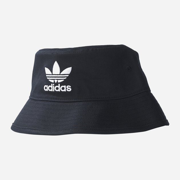 Дитяча бавовняна панама Adidas Bucket Hat AC AJ8995 54-55 см Чорна (4056559601836) - зображення 1