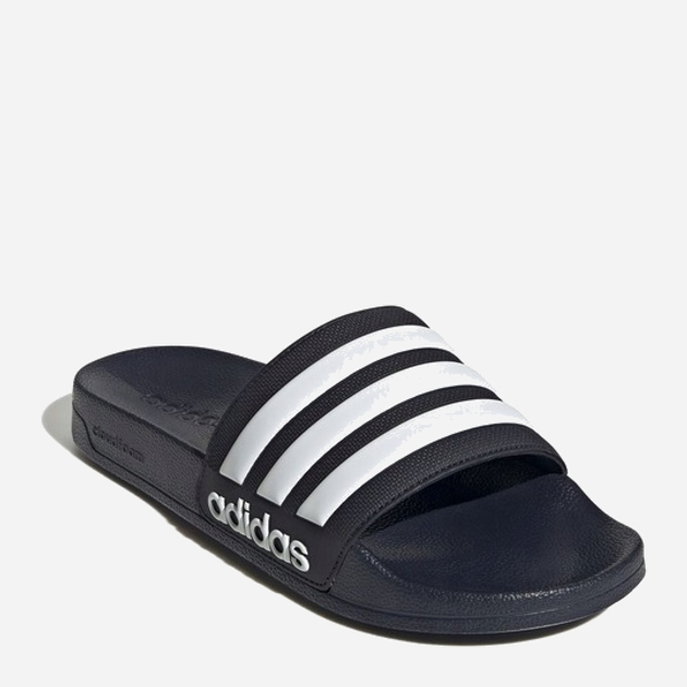 Жіночі шльопанці для пляжу adidas Adilette Shower GZ5920 38 Чорні з білим (4065419735024) - зображення 3