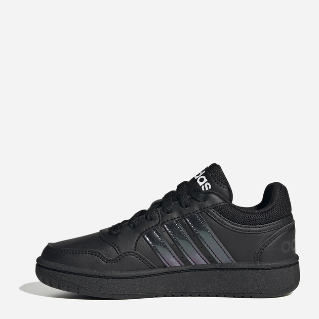 Tenisówki dziecięce dla dziewczynki Adidas Hoops 3.0 K GZ9671 35 Czarne (4066748607150) - obraz 2