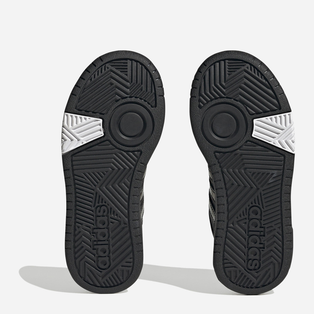 Sneakersy dziecięce dla dziewczynki adidas Hoops 3.0 K GZ9671 34 Czarne (4066748607129) - obraz 4