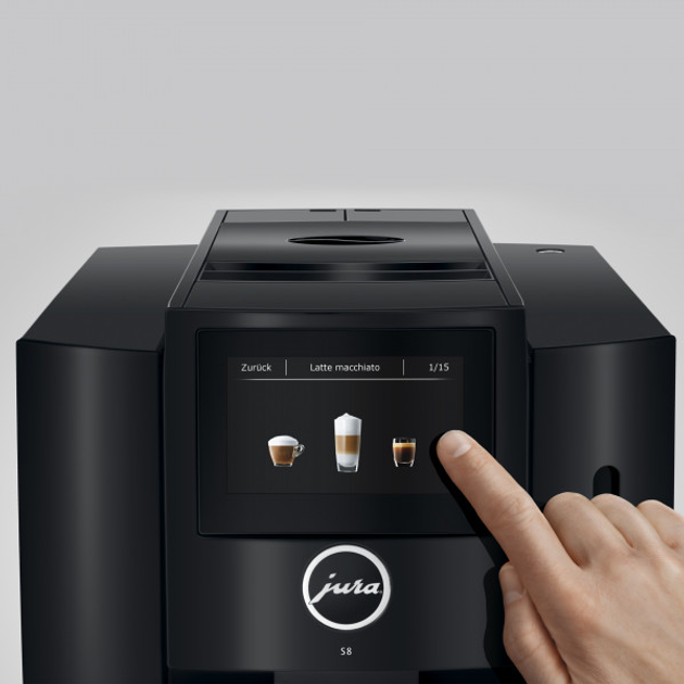 Кофемашина JURA S8 Piano Black - изображение 5
