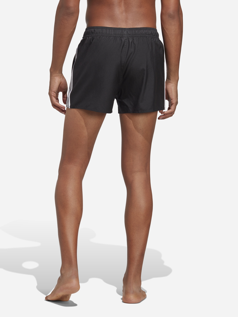 Пляжні шорти чоловічі Adidas 3-Stripes CLX Sportswear HT4367 3XL Чорні (4066752895635) - зображення 2