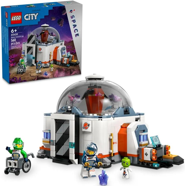 Конструктор Lego City Лабораторія космічної науки 560 деталей (60439) - зображення 1